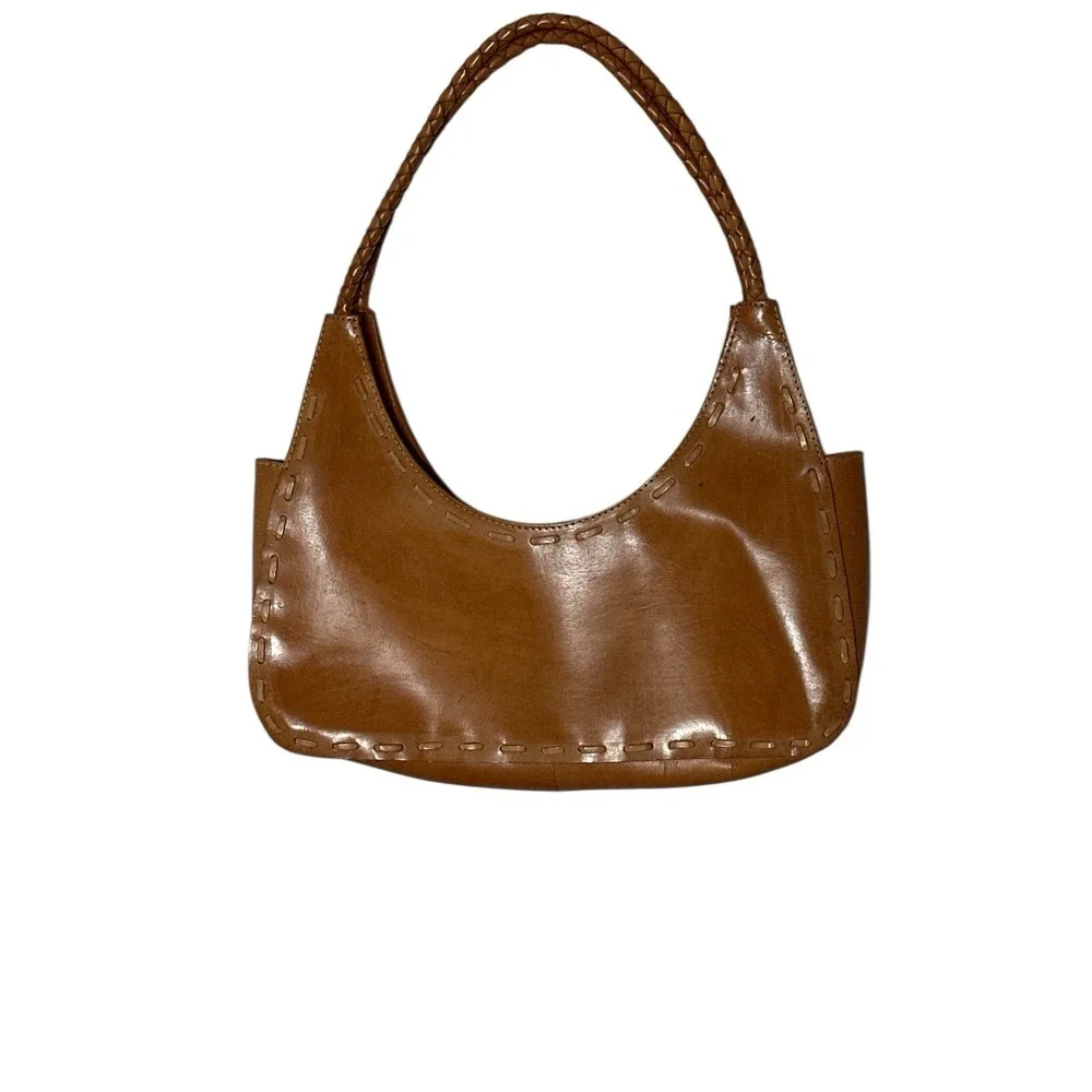 Western Purse Hand Made Medium Natural Cowgirl Rodeo‎ Ranch Vintage Y2K